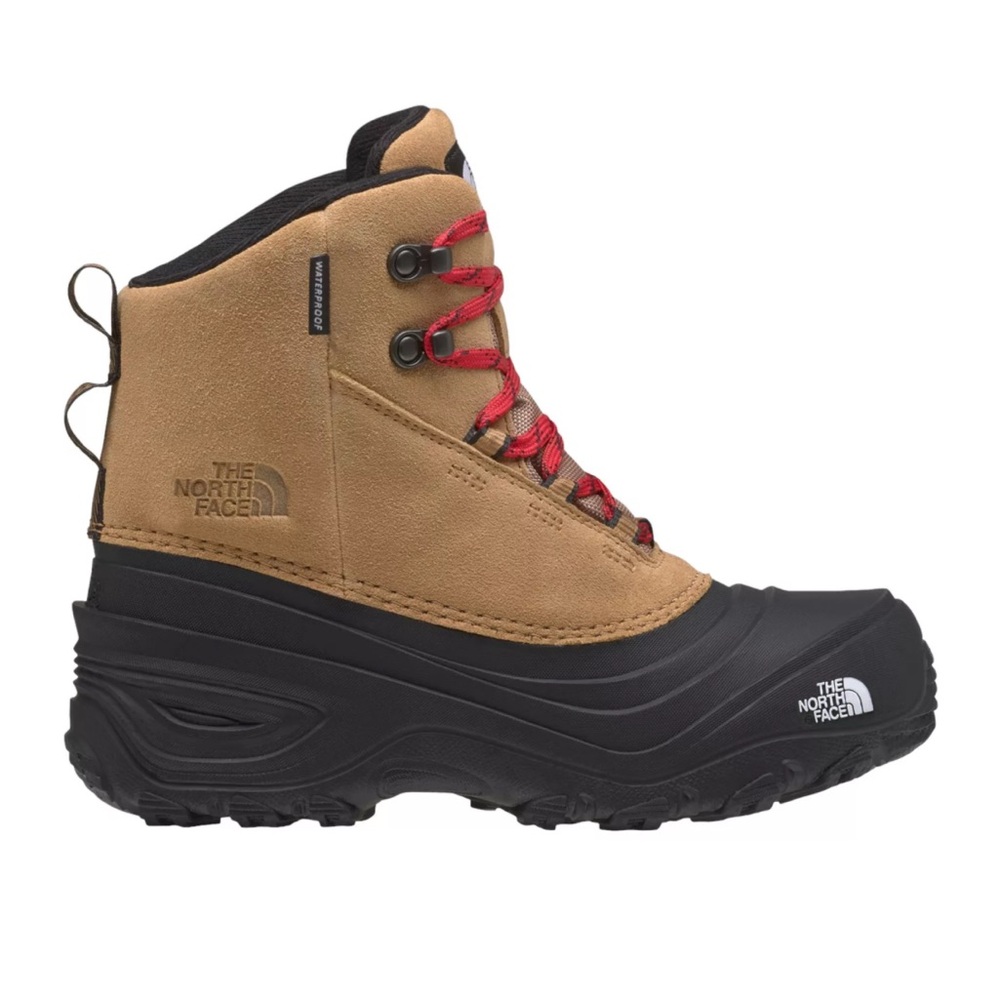 The North Face Boys Brown Chilkat Lace Hiking Boots